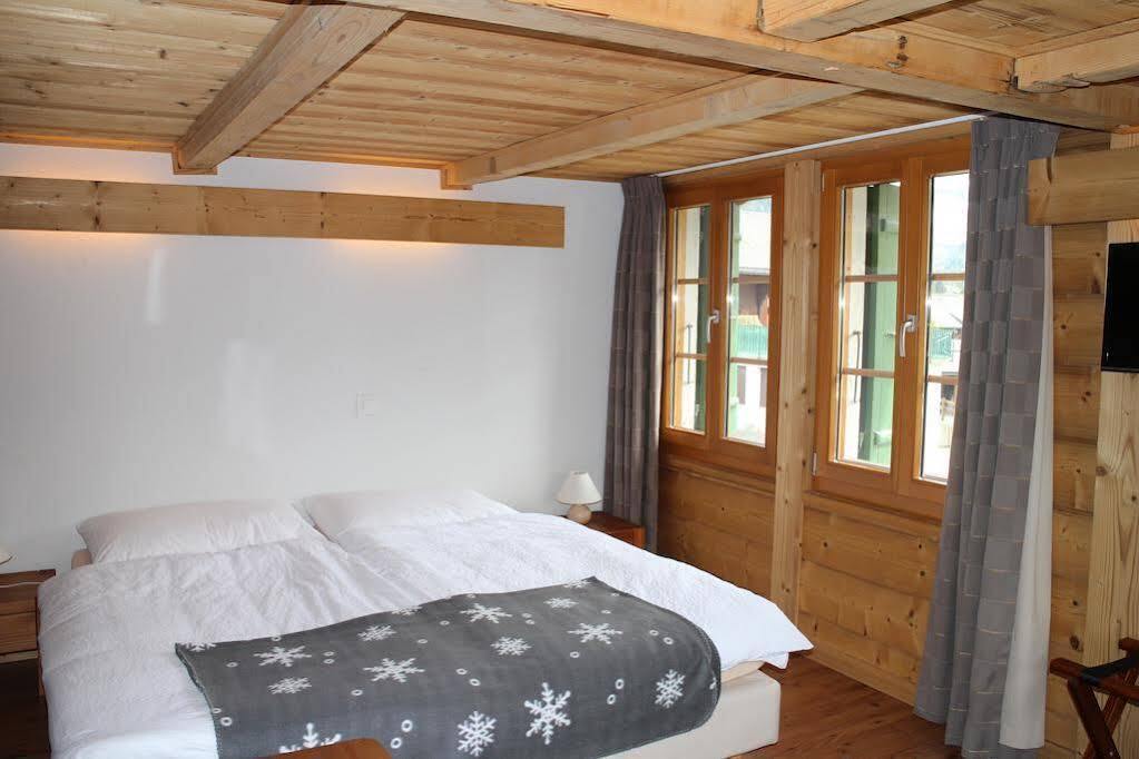 Hotel Restaurant Les Lilas Les Diablerets Exterior photo